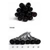 5/20Pcs M12 Metal Black Waterproof IP68 2 3 4 5 6 8Pin Male and Female LED Strip Outdoor IP68 Cable Connector 20cm Wire Plug