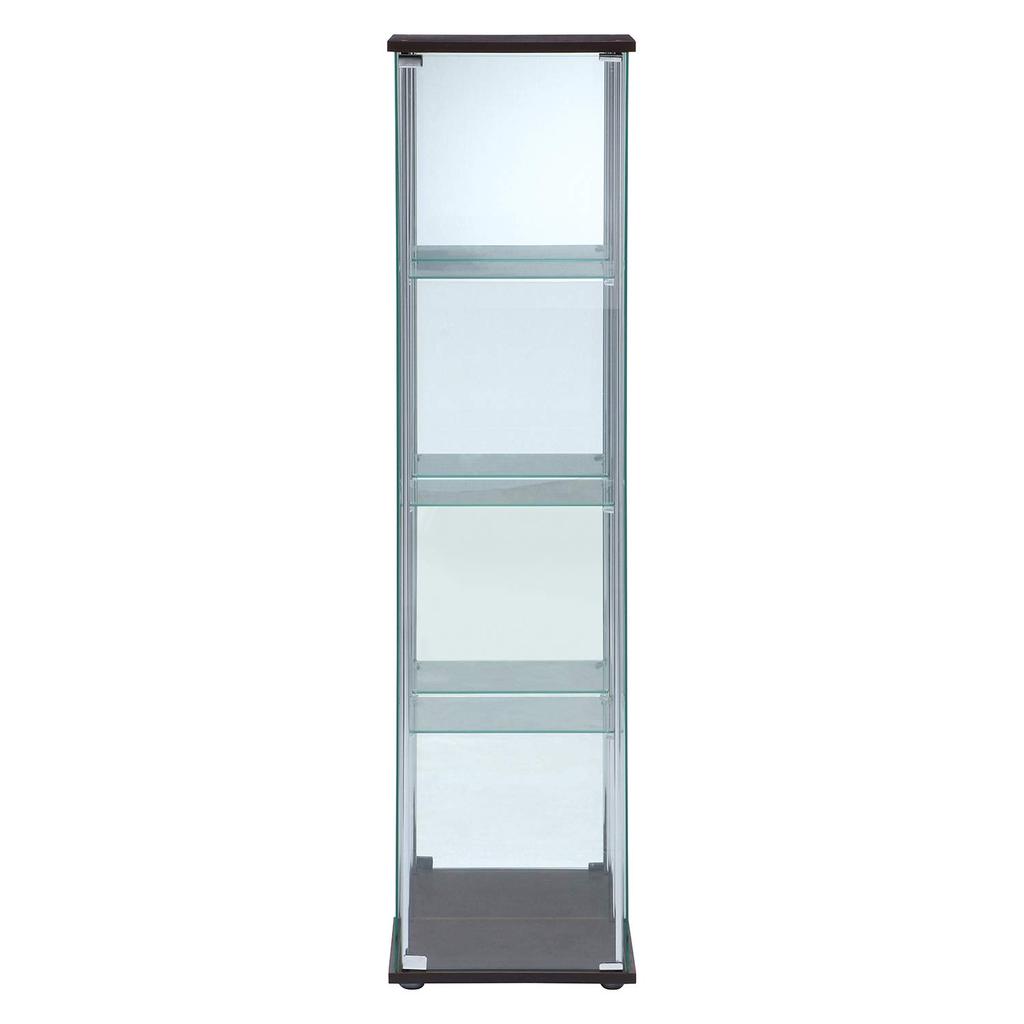 Футляр для коллекционной фигурки Fuji Boeki, 4 яруса, ширина x глубина x высота 162 см, коричневое зеркало заднего вида в сборе, товар 96046 42,5 36,5 [2 упаковки]