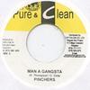 7inch Record PINCHERS / JAH TUNDER - Man A Gangsta / For The People Pure & Clean 2008 Jamaica Reggae, Ska & Dub