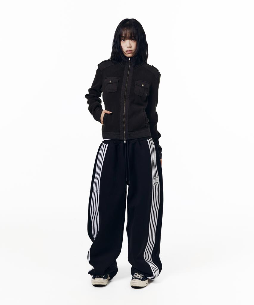 AAKAM Zip-Up Dying Jacket (Black)