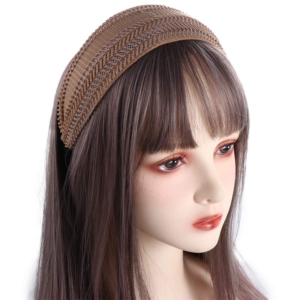 Non Slip For Girls Headwear Wide Side Korean Head Wrap Women Hair Hoop Headband Lace Hairbands