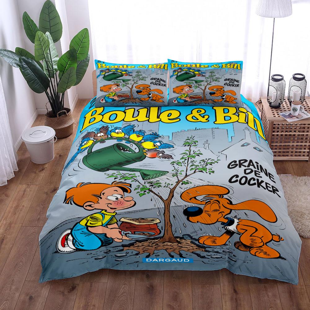 The Cock and The Fox Fairy Duvet Cover Set King Queen Double Twin Single Bed Linen Set