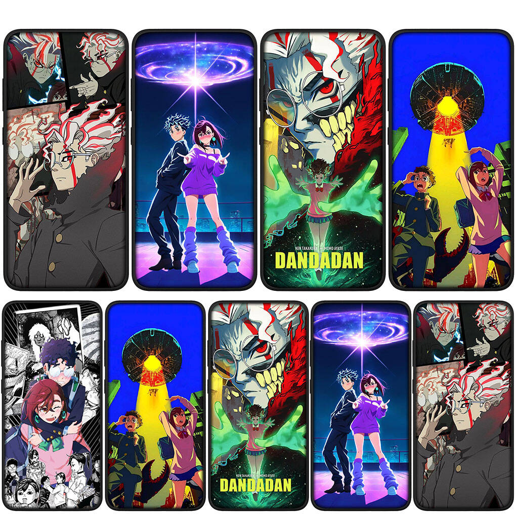 Для iPhone 17 16 15 Xiaomi Poco F7 F8 X7 X6 C85 C75 C71 M8 Redmi Note 14 13 12 11 Pro Max 14C 13C A4 Чехол для телефона DAN DA DAN Dandadan Окарун Аясэ Момо