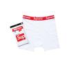 Набор боксёров Supreme Hanes Boxer Brief White