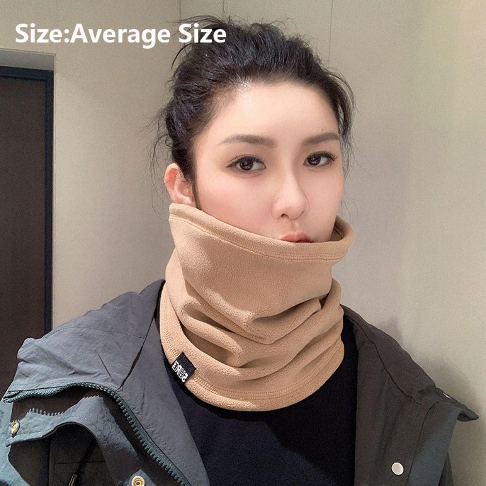 Thickened Face Scarf Neck Cover Warm Thick Shawl Outdoor Thermal Warm Neck Scarf Winter