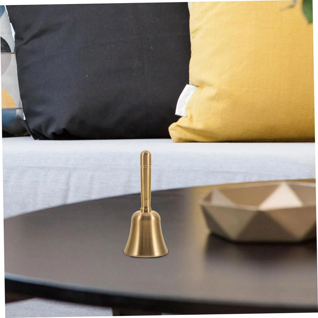 FUYUERO Ручной колокольчик для вызова Медный Зов ветра Заказ еды Ресторан Металл Фестивальные принадлежности Колокольчик, Ручной взмах Латунь, Колокольчик, Перезвон, Люди, Колокольчик, Колокольчик,