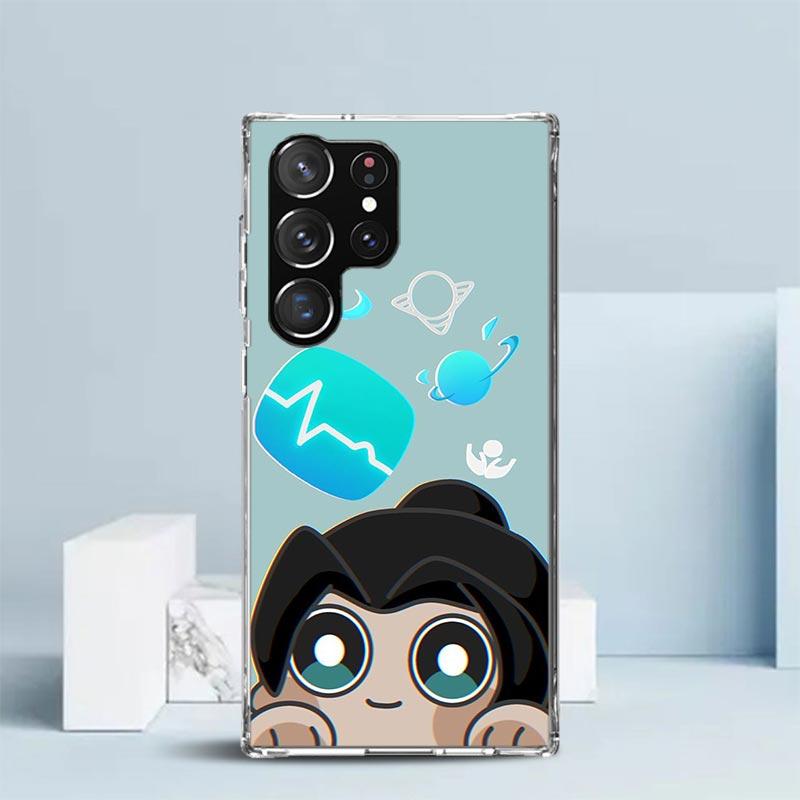 Game Valorant Cute Phone Case For Samsung Galaxy S24 S25 Edge S26 Ultra S22 S23 Plus S21 + S20 FE Soft TPU Back Cover Galaxy S22