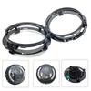 Upgraded 7 Inch Round Headlight Bracket Lightweight Headlight Fixing Support Motorcycle Spare Part Suitable for Vehicle