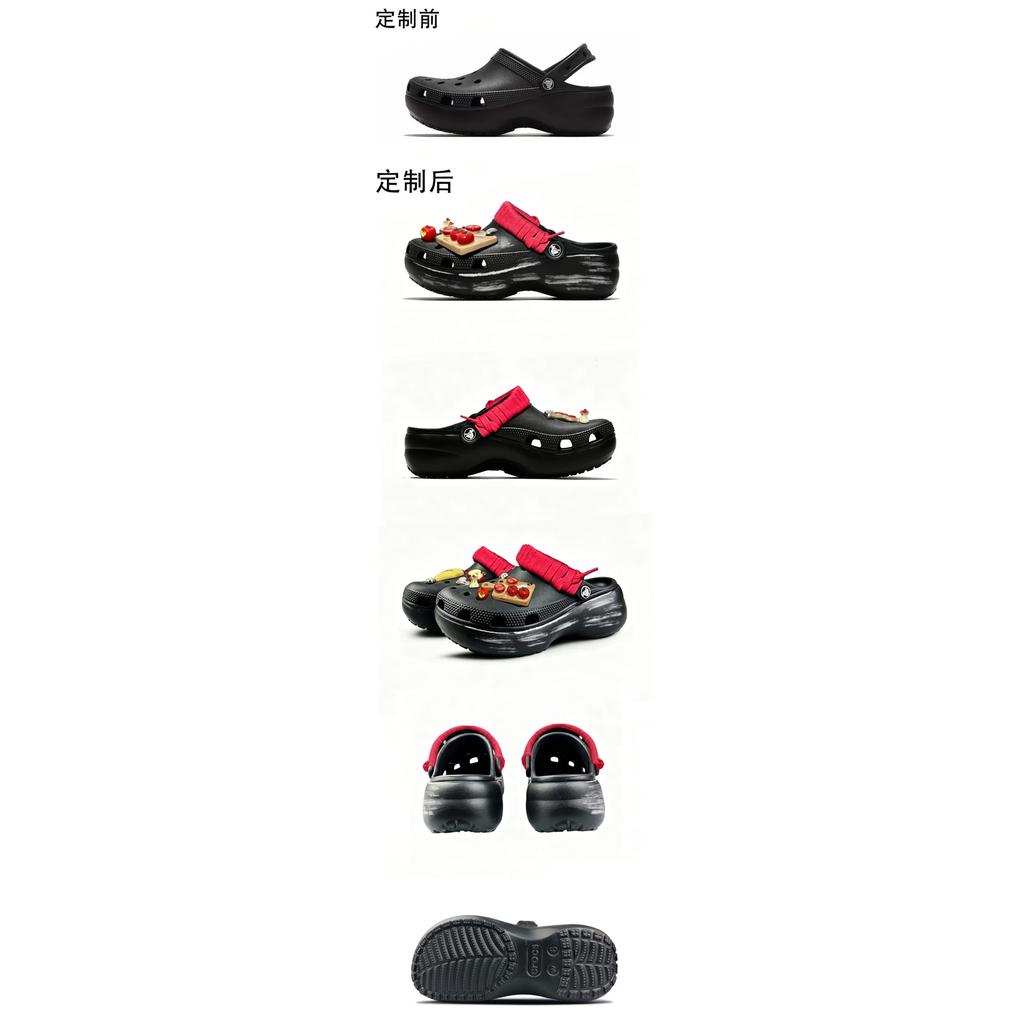 Crocs Кроксы Унисекс 206750-001-custom