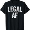 Футболка "Legal Af" на 21-й день рождения