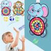 Interactive Family Party Game Educational Dart Boards Toy Animals Soft Stciky Ball Throwing For Children Gift