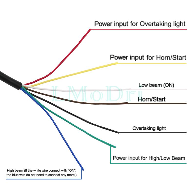 LMoDri 3 кнопки, универсальные переключатели для мотоциклов, 7/8 "22 мм, руль, переключатели фар для мотоцикла, кнопка противотуманной фары, звуковой сигнал