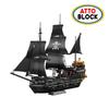 Mini Block Dark Pirate Ship (653000LI)