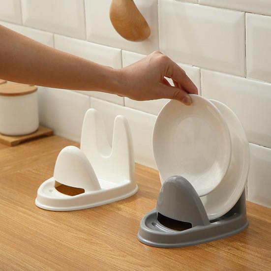 Держатель крышки кухонной кастрюли Стабильный противоскользящий Жаростойкий Толстый нержавеющий Устойчивый к посудомоечной машине Можно мыть в посудомоечной машине Тарелка Разделочная доска Половник Подставка для слива Подставка для крышки кастрюли