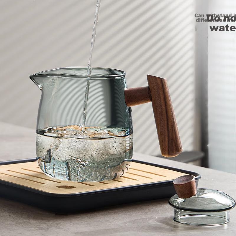 Baqianxing Glass Tea Infuser Set with Filter, Three-Piece Lazy Tea Brewing Kit, Heat-Resistant Tea Strainer And Steeping Device