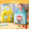 Oxford Cloth Cartoon Cute Style Insulated Cooler Portable Lunch Bag For Work School