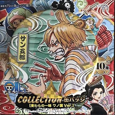 Коллекция One Piece Значок-консервная банка Страна Вано Сангоро Санджи Персонаж ONE PIECE Аниме Товары