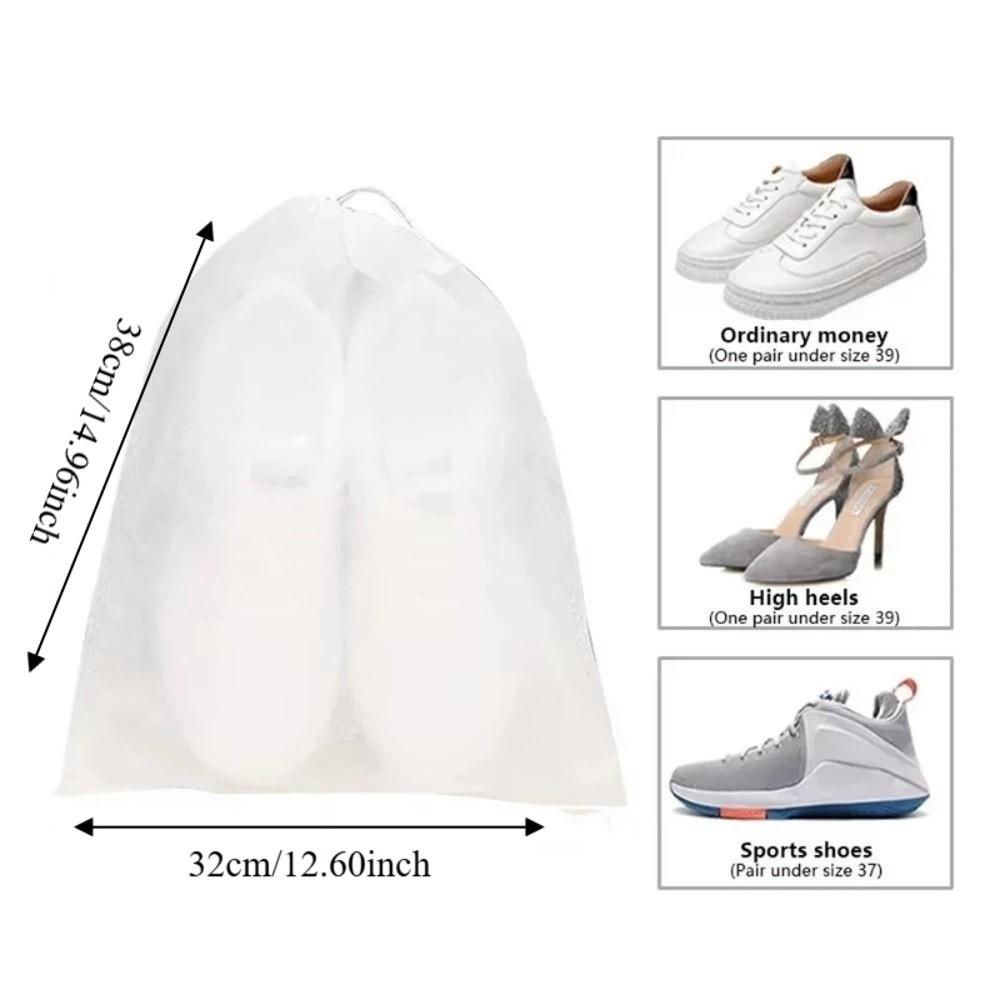 30 pcs Heavy-Duty Storage Shoe Bag Large Size Dustproof Storage Bag Household Use