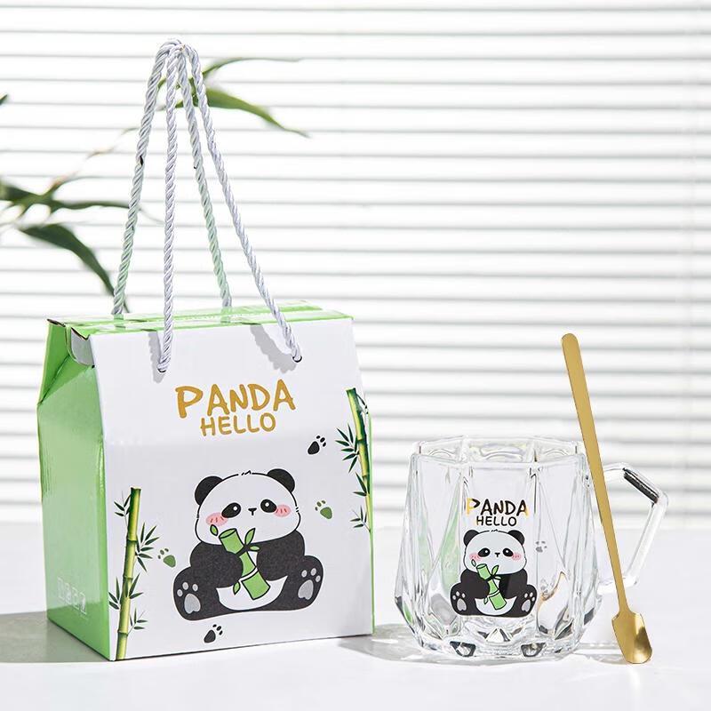 Panda Design Glass Mug Gift Set