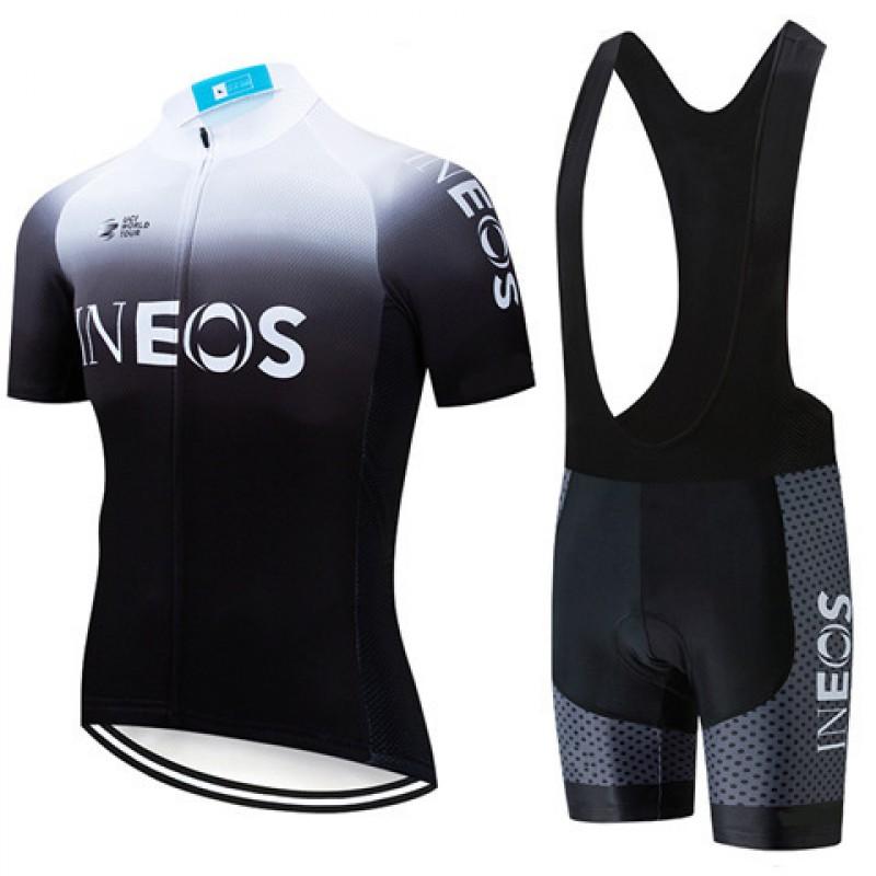 Mens Cycling Jersey Shorts Set Breathable Bike Riding Outfit Adults Kids