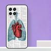 Анатомическое сердце анатомия для Samsung Galaxy M21 M51 M12 M32 M52 M13 M23 M33 M53 M34 M54 M30s M31s M15 M55 M20 чехол
