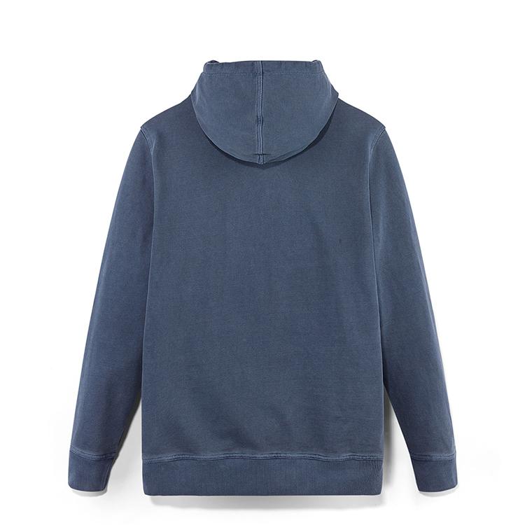 Timberland Мужской свитшот с капюшоном, с длинным рукавом, для улицы, в американском винтажном стиле, цвет глубокий сапфирово-синий, A69MB433