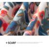 Reversible Soft Cashmere Feel Scarf Large Shawl Wrap Double-side Print Warm Pashmina