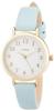 Fieldwork Watch with Leather Strap and Analog Blue GY047-3 Women's Chip,