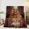 Custom Name Rap Legend Tupac Blanket bed sofa Blanket Flannel Blanket for Camping, Hiking, Picnic Essentials,gift for family and friends