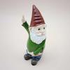 Resin White Bearded Old Man Sculpture Garden Crafts Dwarf Sculpture Cute Urinating Gnome Statue