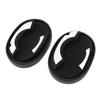 2PCS Black Replacement Ear Pads Leather Ear Covers for Elite 85h Wireless Headset Sound Equipment