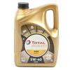 Huile total synthese 5w40 quartz energy 9000 5 litres