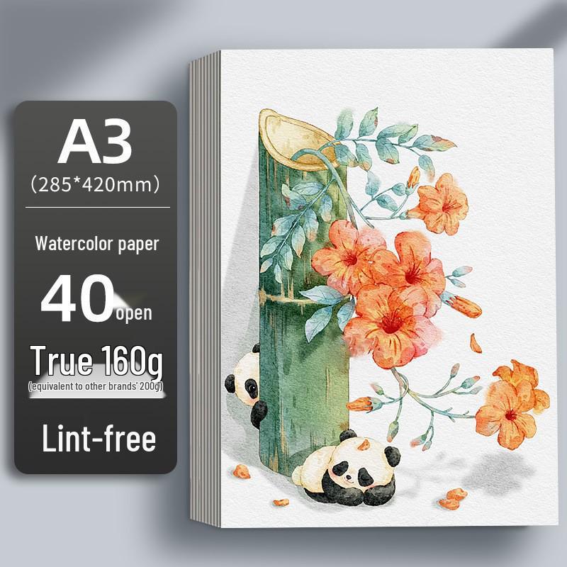 4K/8K Thickened Dutch White Card Paper for Art Students: Ideal for Beginners and Kids for Sketching and Handwritten Copying
