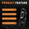 3/4" DD X 3/4" DD Double U-Joint Black Steering Shaft Universal Joint 127Mm Length 35° Degree