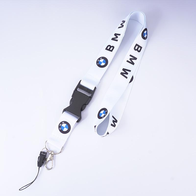 BBKQ7 Leather Car Key Keychainn Pendant Holder Gift For BMW M Performance E46 G80 F48 E84 G01 F30 G11 X1 X3 X5 X6 G07 Auto Accessories