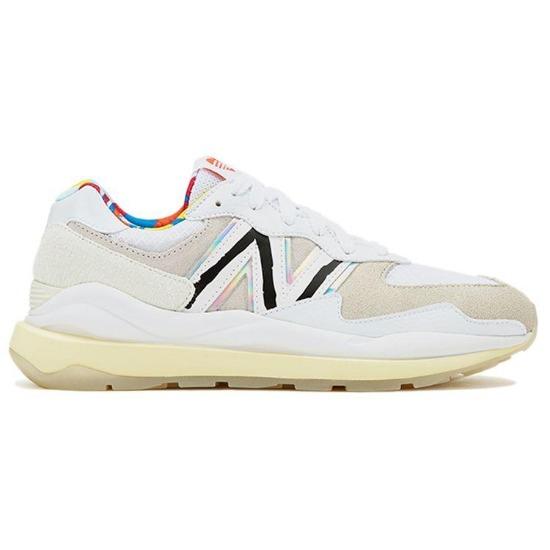 New Balance 57/40 Pride Casual Sneakers White Iridescent Men's M5740PR1