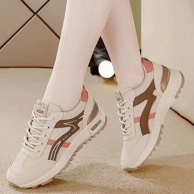 Нескользящая обувь без шнурков без каблука для женщин тканые хаки кроссовки боты панске спортивные тинес высокая мода женская обувь сапа