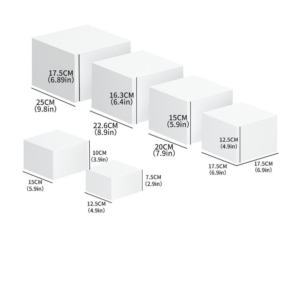 Buffet Riser, Food Display Stand, Dessert Table Display, Food Riser, Cube Display Nesting Riser for Food Dessert Wedding