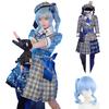 Suisei Hoshimachi Cosplay with Wig Event Halloween Disguise Costume Party School Festival Costume Uniform Christmas Event Cosplay [COSSA] (L)