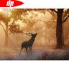 Diamond Painting Full Round Animal Reindeer Forest Diamond Embroidery