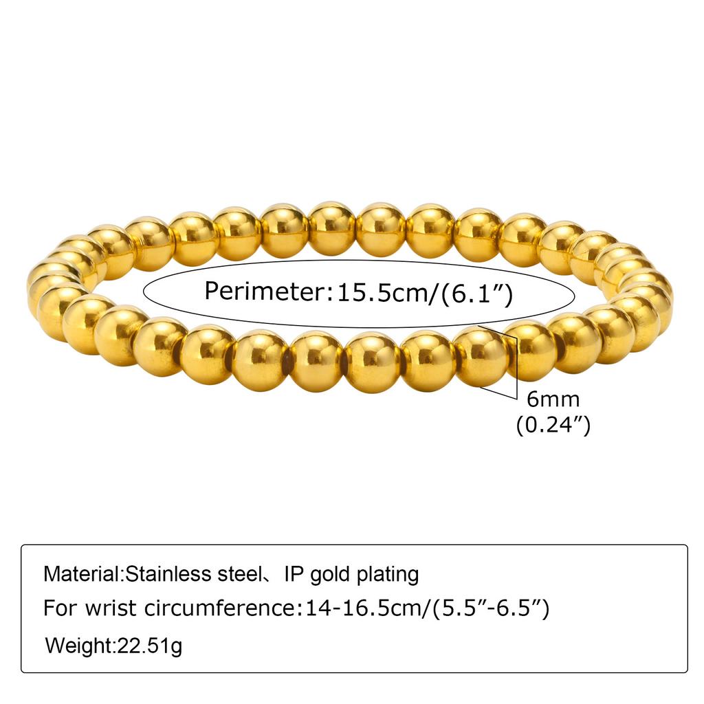 Chunky Stainless Steel Link Chain Bracelet For Woman, Gold Plated Layering Bracelets Wristband Waterproof Zircon
