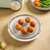 Stainless Steel Filter Basket Reusable Round Mesh Tray Frying Grilling Kitchen Strainer Fruit Vegetable Water Filter Basket