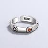 Original 925 Sterling Silver Colorful Heart Rings For Women Counple Wedding Engagement Silver Women's Diamond Ring Fine  Jewelry
