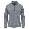 Womens/Ladies Avalante Heather Quarter Zip Fleece Top