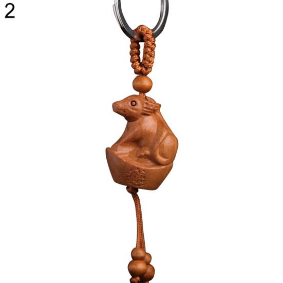 Резьба деревянный кулон брелок для ключей сумка висит декор подарок