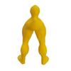 Yousheng Muscle Legs Duck Figure 3D Design Small Medium Large Resin Duck Statue Desk Decoration Photo Rectang