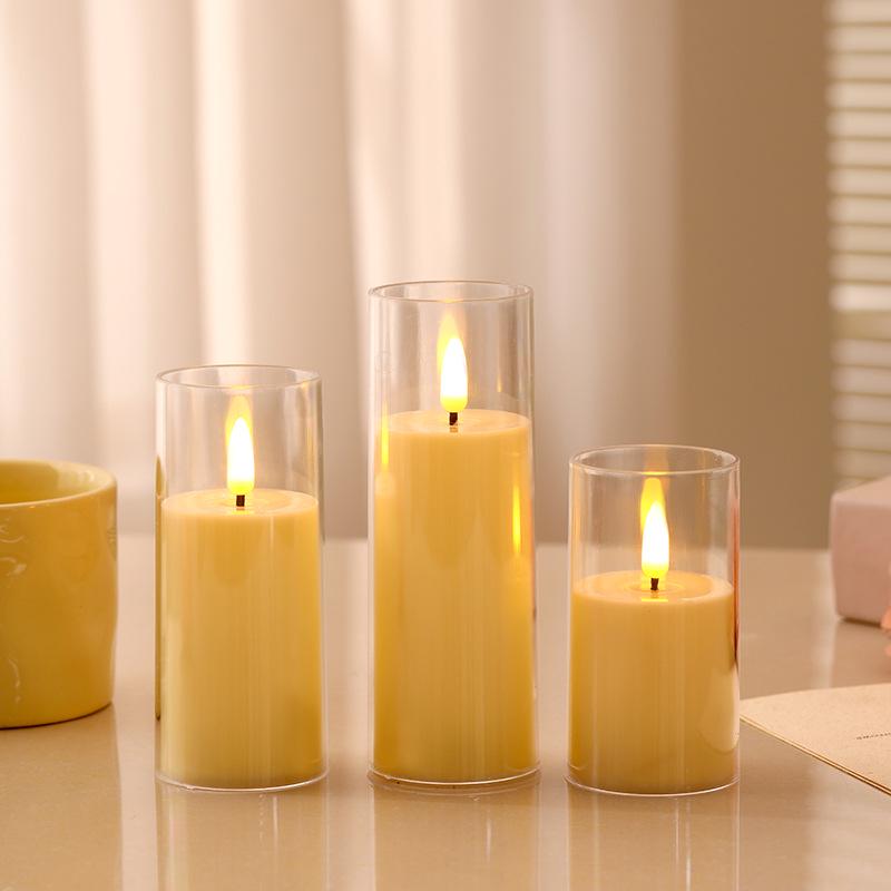 Светодиодный беспламенный комплект качелей со свечами — креативное украшение дня рождения и свадьбы