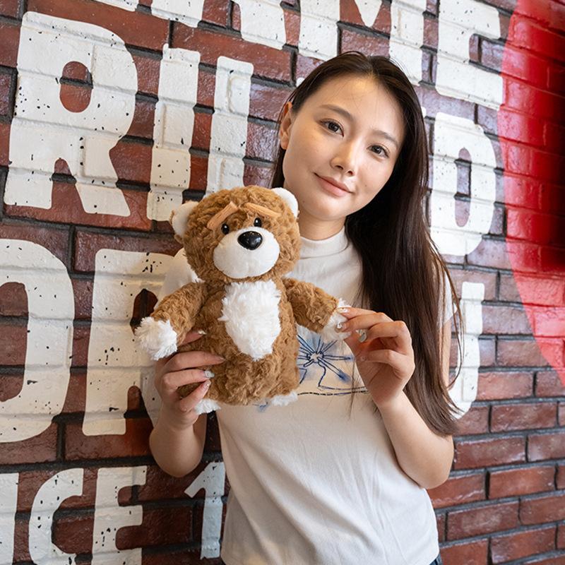 Милая кукла лесного животного для вечеринки, кукла бурого медведя, плюшевая игрушка панды, обнимающая спящая кукла, подарок на День защиты детей