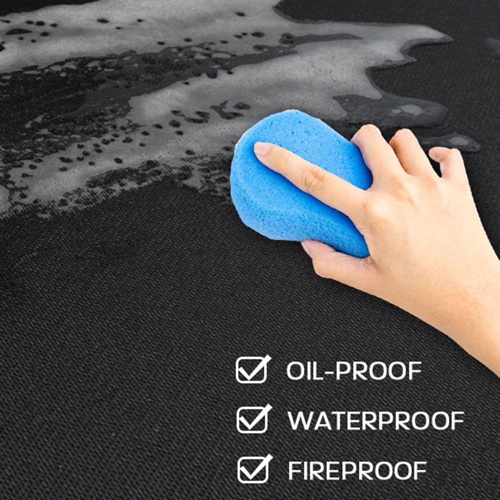 Heat-proof Fireplace/Fire Pit Pad Oil-proof Flame Retardant Mat Camping Fireproof Cloth BBQ Grill