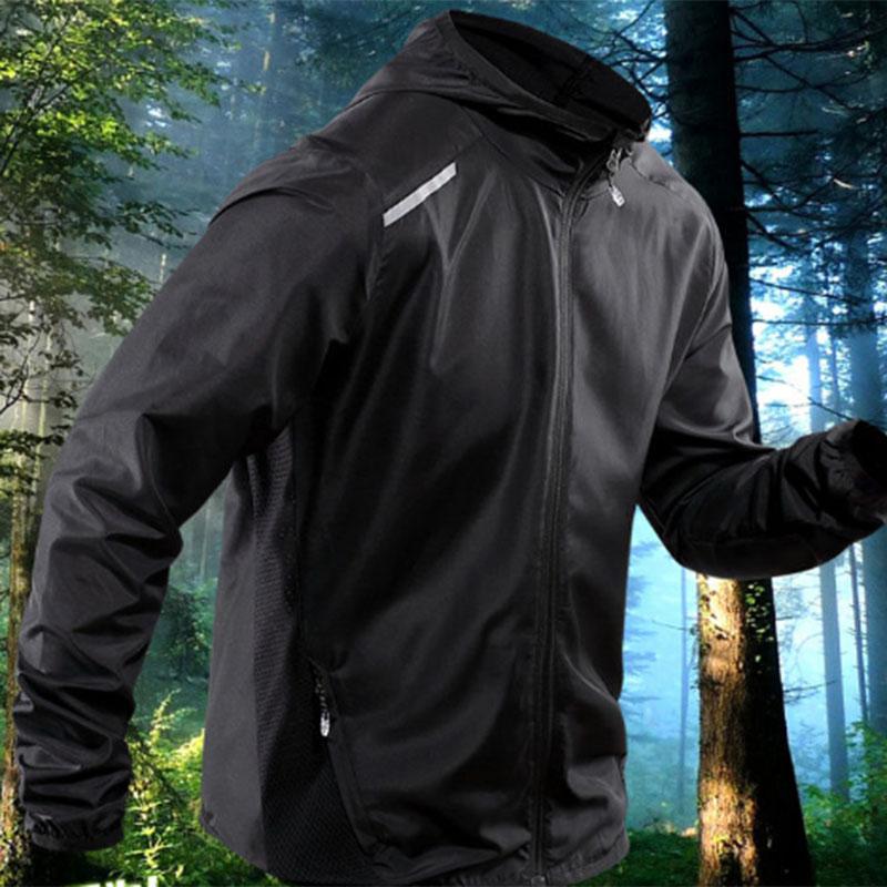 Мужская летняя ультратонкая солнцезащитная одежда, мужская куртка с капюшоном, куртка для рыбалки, спортивная дышащая мужская одежда с кондиционером
